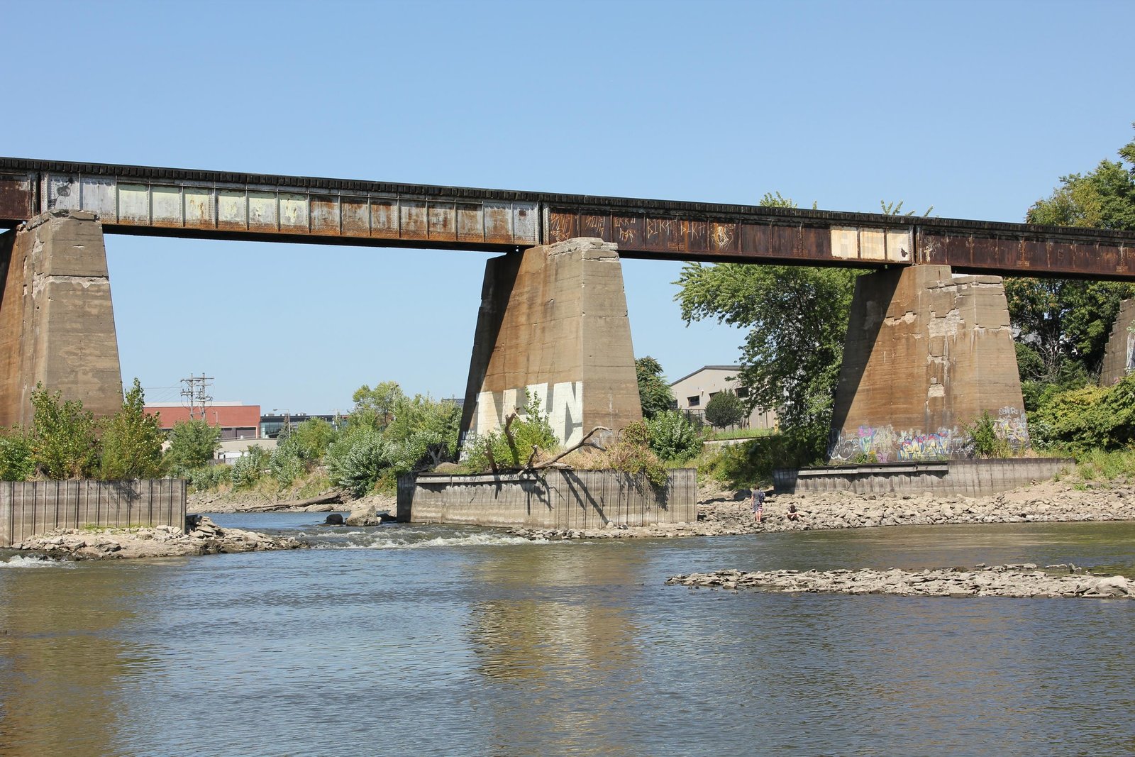 Spans #3 (right) and #4 (left)